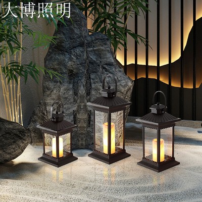 LED風(fēng)燈簡(jiǎn)約田園落地式鋁制戶外防水公園草坪庭院柱頭燈廠家批發(fā)