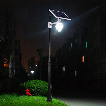 桃子造型太陽(yáng)能路燈小區(qū)農(nóng)村別墅戶外LED太陽(yáng)能庭院燈廠家批發(fā)