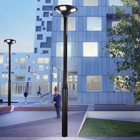 特色飛碟造型太陽能庭院燈小區(qū)農(nóng)村商業(yè)街照明工程節(jié)能道路燈