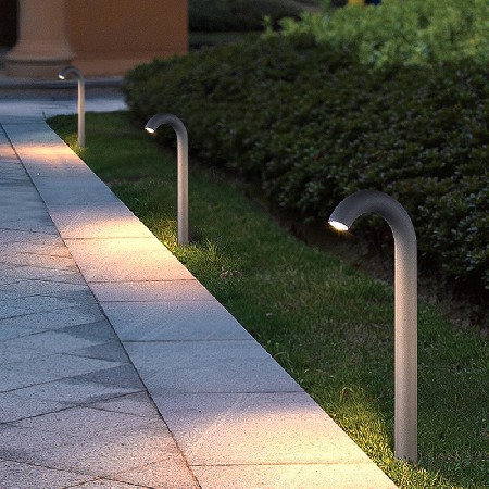 led草坪燈特色豆芽款簡約現(xiàn)代景觀燈戶外花園庭院鋁制LED草坪燈