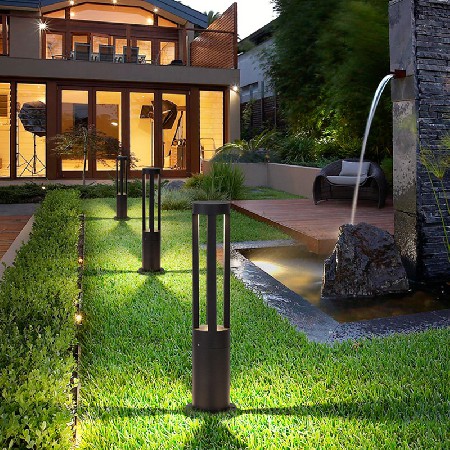 圓柱LED現代草坪燈定制戶外園林裝飾藝術景觀燈小區特色草坪燈