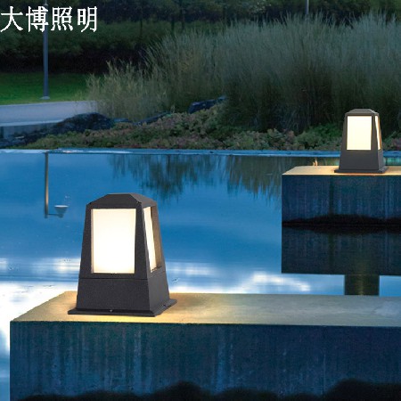 特色矮柱柱頭燈壓鑄鋁花園別墅庭院圍墻燈LED圍欄燈廠家批發(fā)